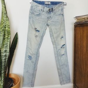 Free People Ultra Distressed Jeans